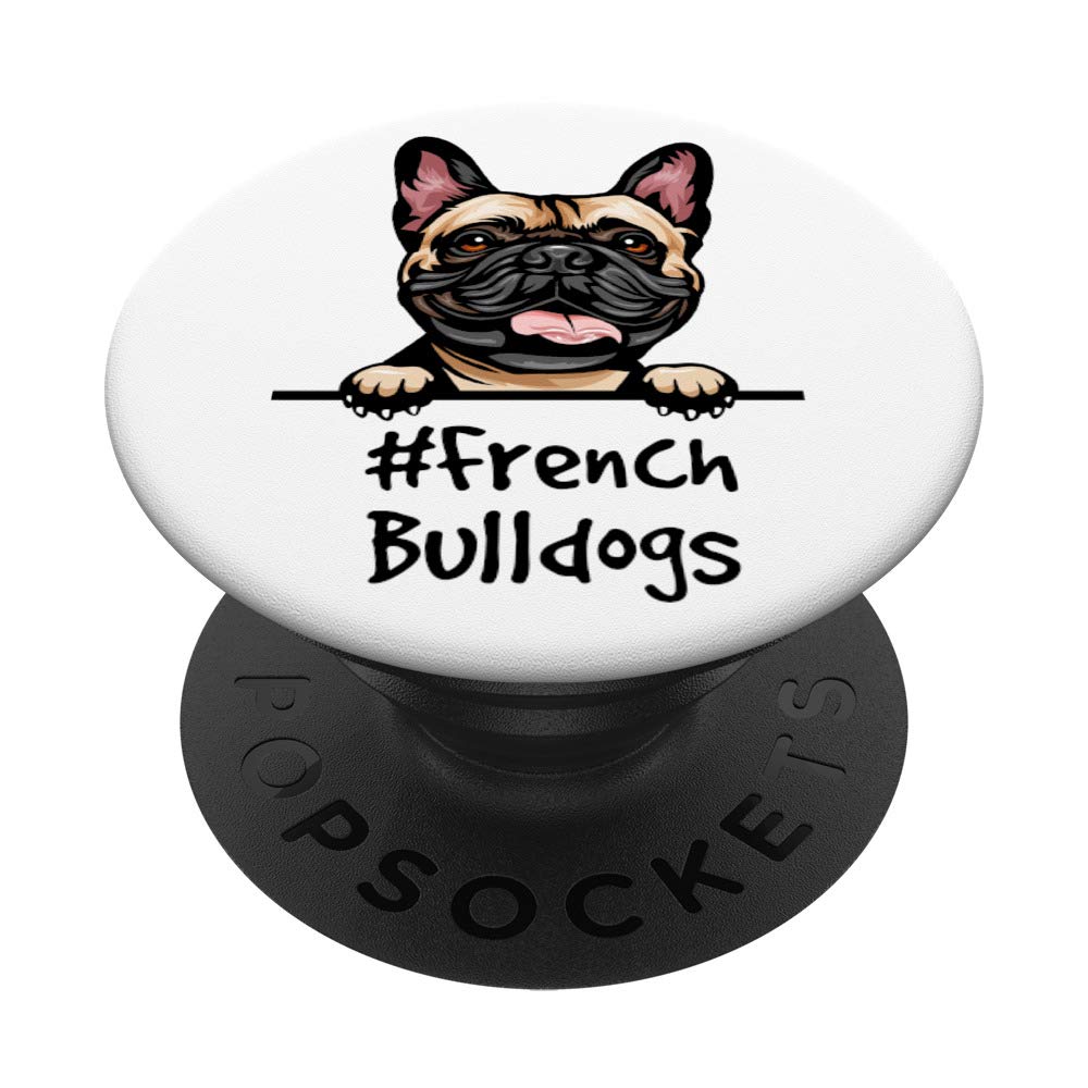 French Bulldog Gifts Decor Print Dog PopSockets Grip and Stand for Phones and Tablets