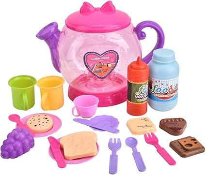 Amazon.com: Juguetes de simulación de alimentos tetera tetera tetera vajilla de cocina juguete de simulación de cocina juguetes para niños, niños: Toys \u0026 Games