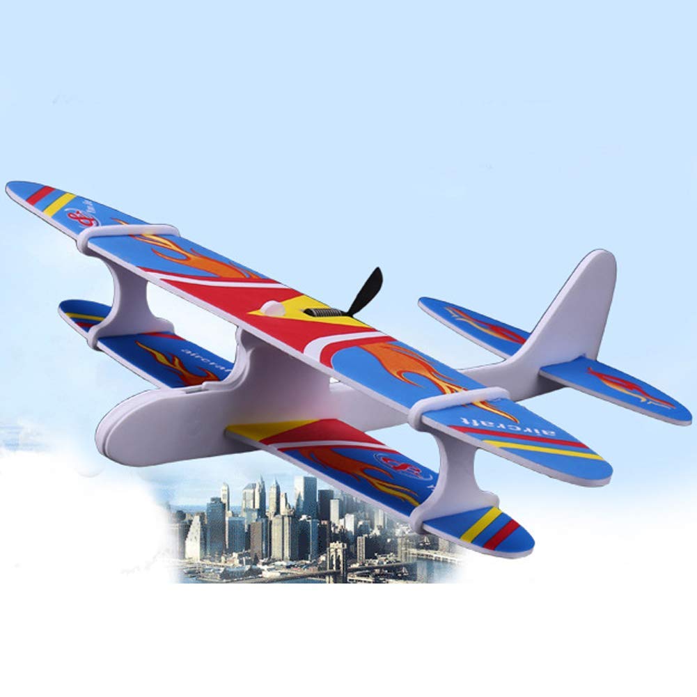 Ogquaton Elektrische Handwurf Schaum Flugzeug Diy Montiert Motor Segelflugzeug Modell Kinder Spielzeug Geschenk C03 Langlebig Und Praktisch Hobbys Spielzeug