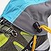 NUOLUX Pair of Outdoor Waterproof Ankle Walking Gaiters Hiking (Blue)