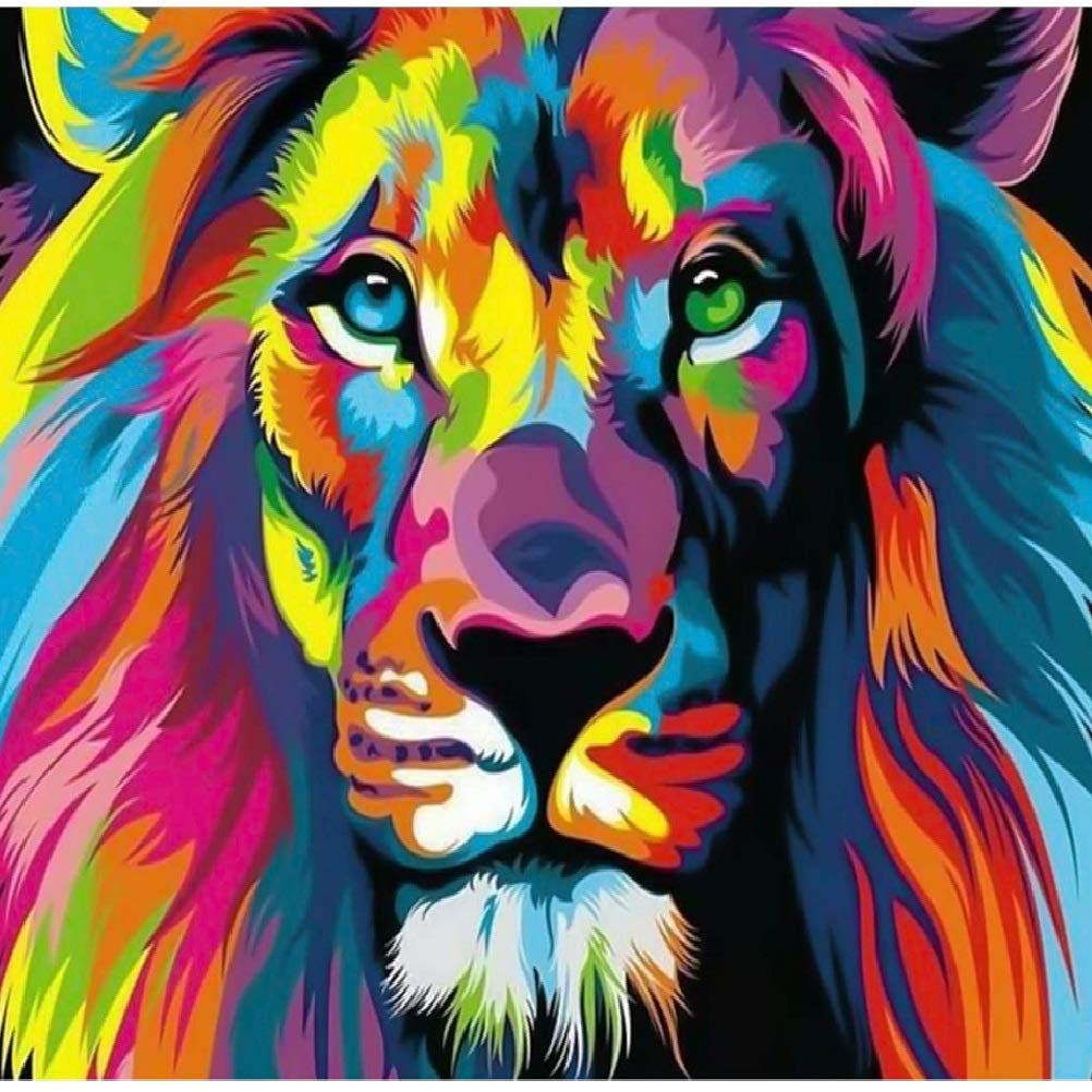 Heatigo Paint by Numbers, DIY Canvas Oil Painting Kit for Kids Adult Beginners, Drawing Paintwork with Paintbrushes Acrylic Pigment 16 x 20 inch