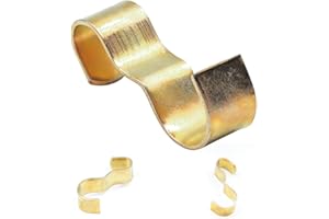 PICTURE HANG SOLUTIONS PHS Picture Rail Hooks 25 Pack - Supports up to 25 lbs - Durable Molding Hooks - Easy to Install Picture Rail Hangers for Art Hanging System, Gallery Hanging System, and Kids Artwork Display Art