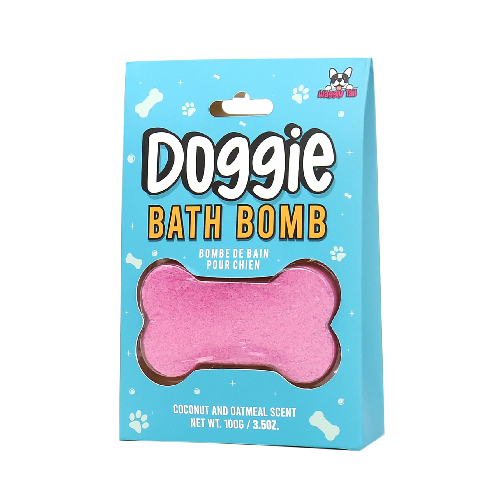 Gift Republic Doggie Bath Bomb For Dogs 100 Grams,Pink