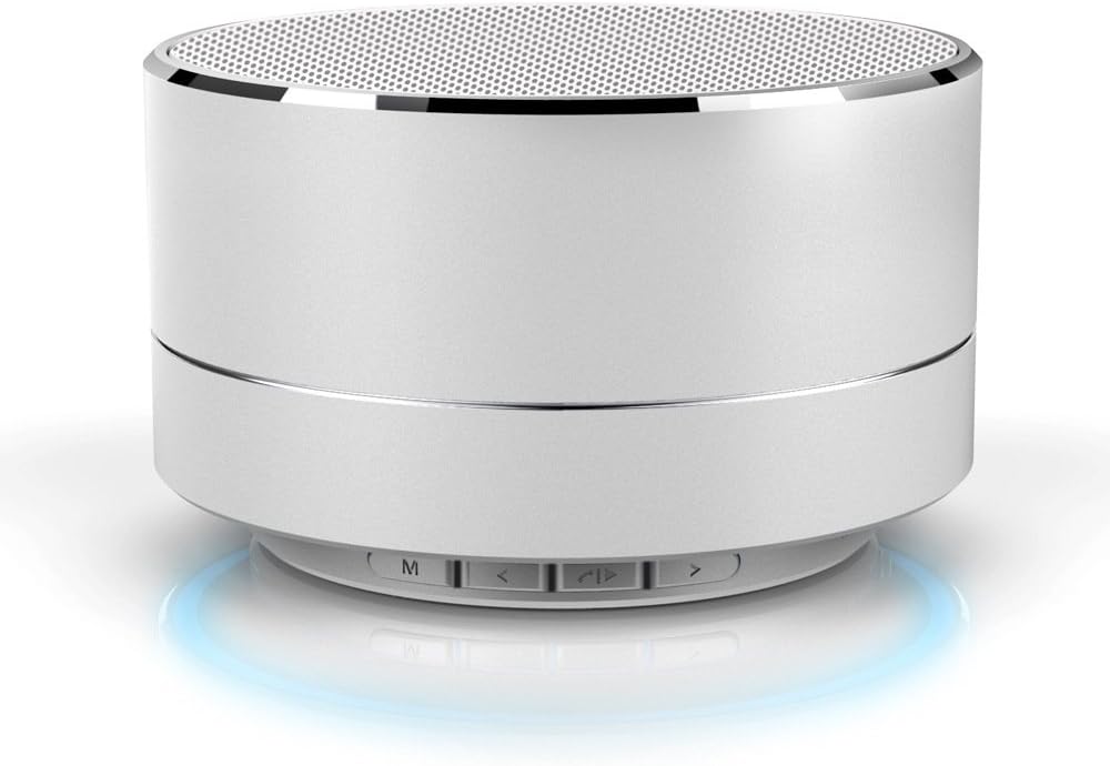 Sterling Electronics Bluetooth Speaker, Super Portable Speaker with 5-Hour Playtime, 10 Metre Bluetooth Range, Enhanced Bass, works with iPhone, iPad, Samsung, Nexus, HTC, Laptops and More