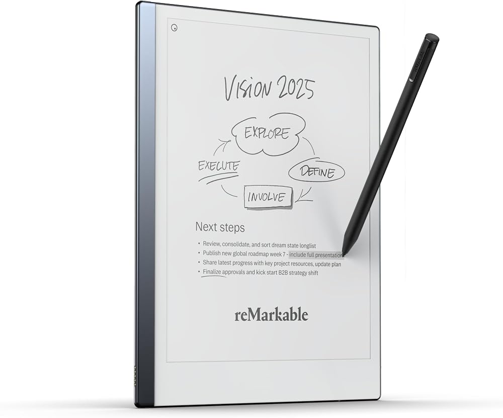 reMarkable 2 Starter Bundle 10.3 Writing Tablet Marker Plus Pen USB-C Cable