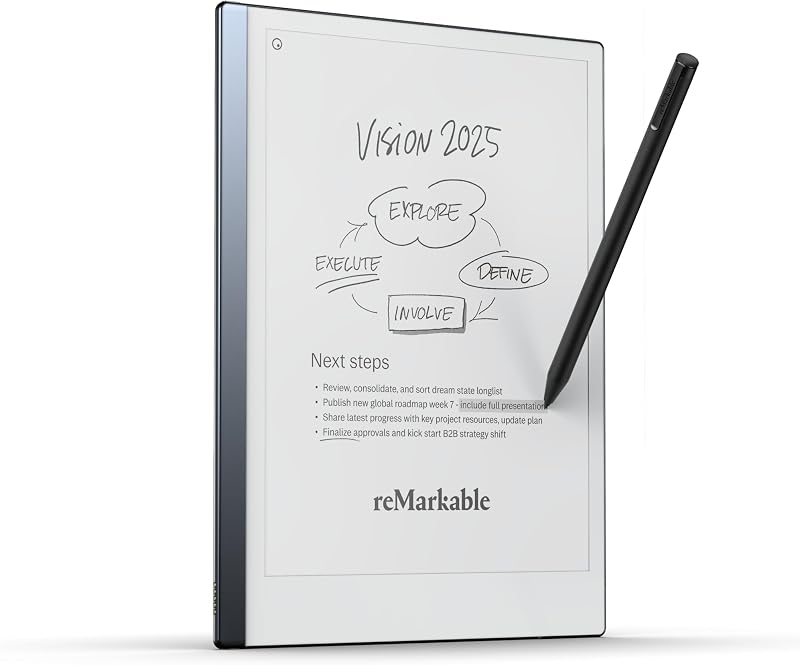 reMarkable 2 Starter Bundle 10.3 Writing Tablet Marker Plus Pen USB-C Cable