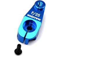 Exotek RC Exotek 1547BLU Associated Heavy Duty Servo Horn, Black