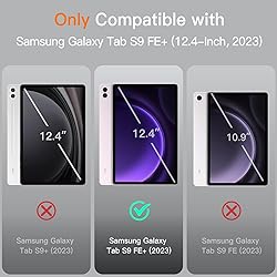 JETech Case for Samsung Galaxy Tab S9 FE+ / S9 FE