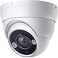 5MP Analog Coax Dome TVI CVI CCTV Surveillance Security Camera, 2.8mm 100° Wide Viewing Angle, 65ft IR Night Vision, Outdoor, Full Metal Housing, ONLY Compatible with 5MP and 8MP DVR