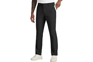 Willit Mens Golf Pants Stretch Dress Pants Quick Dry Work Business Slacks Casual Pants with 4 Pockets 28"/30"/32"/34"