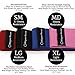 WODSuperStore Resistance Band for Legs & Butt - Hip Booty Circle Bands to Tone Glute, Thighs & HIPS