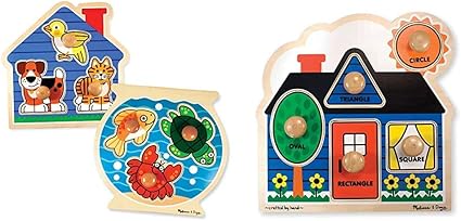 melissa and doug first shapes puzzle