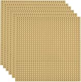 Lekebaby 6 Pack 10x10 Large Building Baseplates Compatible with Major Brands
