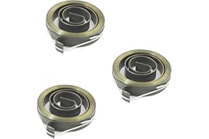 XMHF 8" Drill Press Quill Feed Return Coil Spring Assembly 35mm x 8mm Drill Press Coil Spring 2PCS