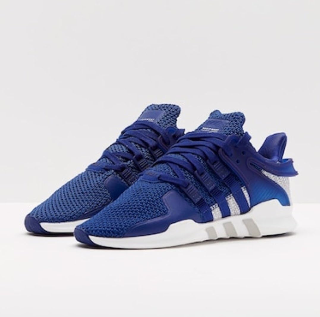 adidas eqt support adv con strisce blu