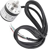 Cocoarm 600P/R Magnetoelectric Incremental Rotary Encoder 5-24V AB 2-Phase 6mm view 8