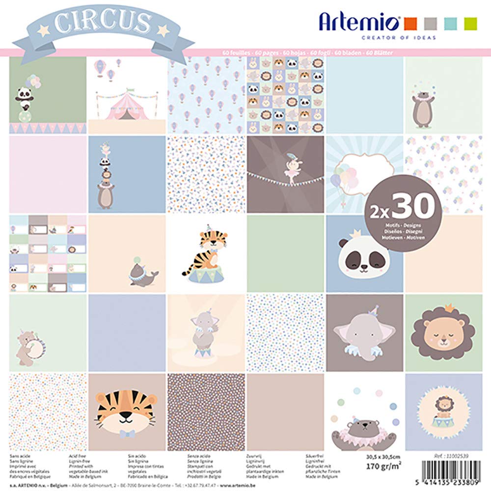 Artemio Bloc 60 Sheets 170G Cirque