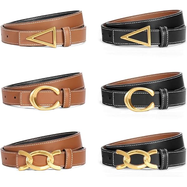 Reversible Leather Belt with C Buckle, 13mm Width, X-Large Size COACH Signature C Buckle Cut-To-Size Reversible Belt QB  main image 3