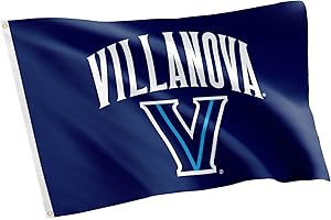 Desert Cactus Villanova University VU Flag - 3 x 5 Feet Wildcats Banner, Indoor/Outdoor Durable Fabric, 100% Polyester Design (Style 2)