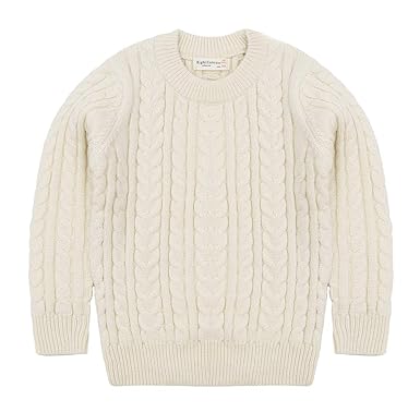 maglione bianco bambino