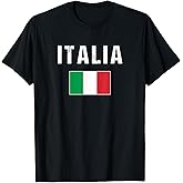 Italia Tshirt Italy Flag Shirt Italian Gifts Men Women Kids T-Shirt