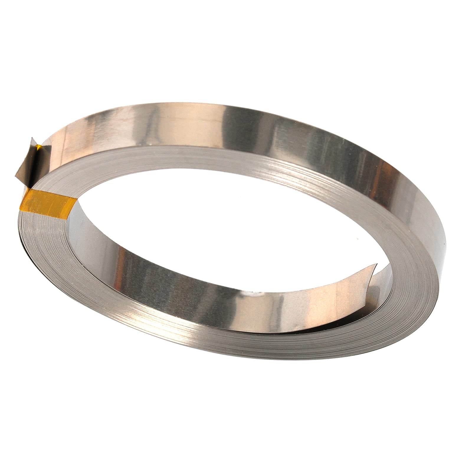 Carkio 10m Pure Nickel Strip,99.96% Nickel 0.15x8mm Compatible with 18650 Power Battery Connection Welding Low Internal Resistance Spot Welding Equipment