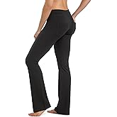 Fishers Finery Women's Ecofabric Classic Bootcut Yoga Pant; Back Pockets