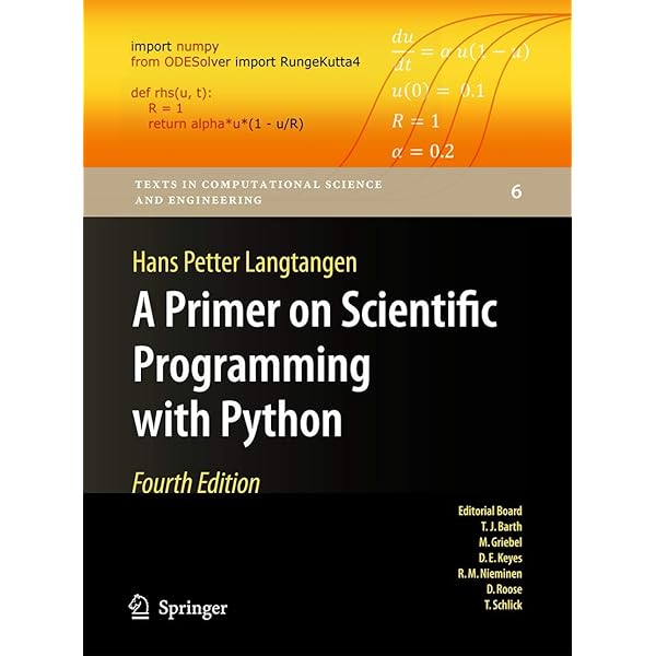 A Primer on Scientific Programming with Python (Texts in