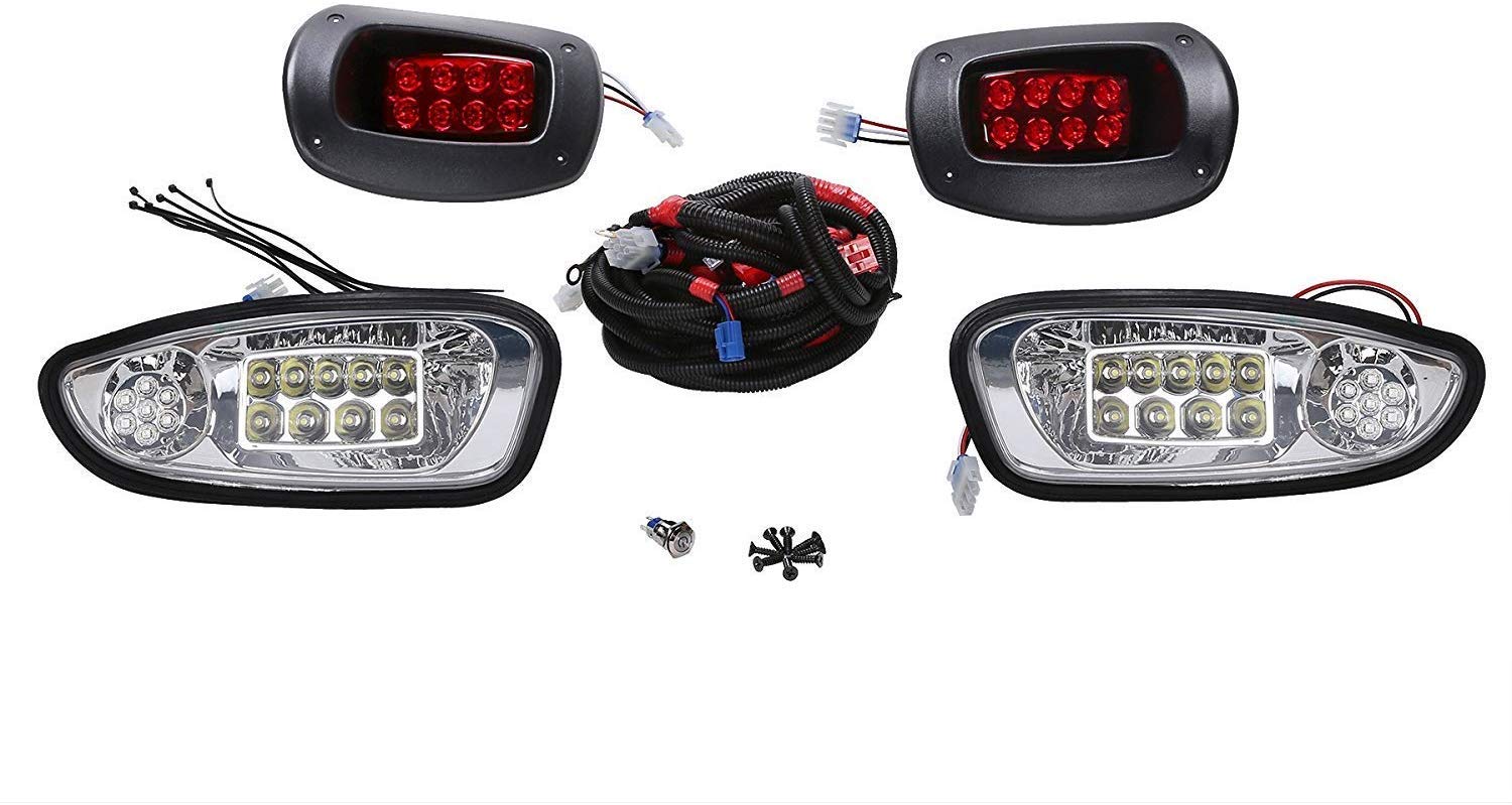 Buy 10L0L Golf Cart Lights Universal Deluxe LED Headlights and Tail