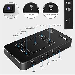 AKASO WT50 Mini Projector with WiFi and