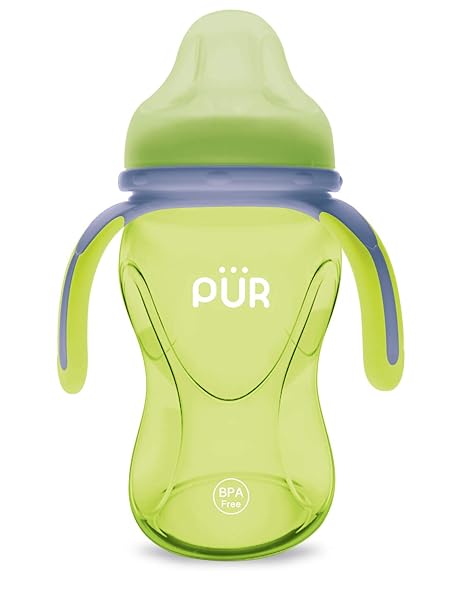 Pur Multi Grasp Drinking Cup (250ml, Green)