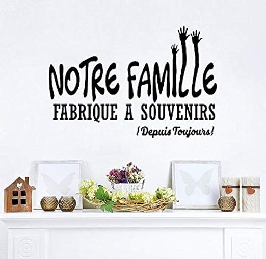 Wandsticker Jhpingwandaufkleber Wohnzimmer Esszimmer Kuche Schlafzimmer Aufkleber Wandbild Franzosisch Home Vinyl Kunstler Wohnkultur 60 40 Cm Amazon De Baumarkt