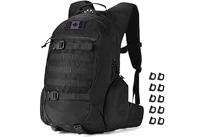 R.SASR 35L Tactical Military Backpack, YKK Zippers Duraflex Buckles, MOLLE Large Capacity Pack for Hiking Travel Camping