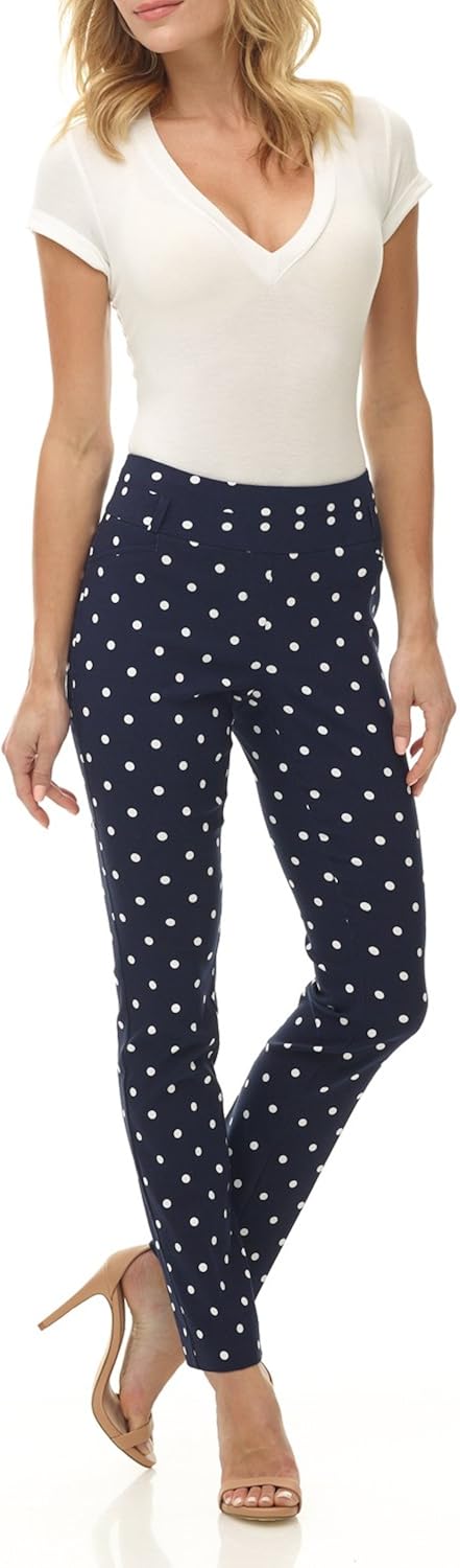 Rekucci Women's Ease into Comfort Stretch Slim Pant at  Women’s Clothing store