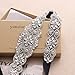 yanstar Bridal Belt for Women Dress,Wedding Dress Belt for Bride Gold Rhinestone Sash Wedding Belt