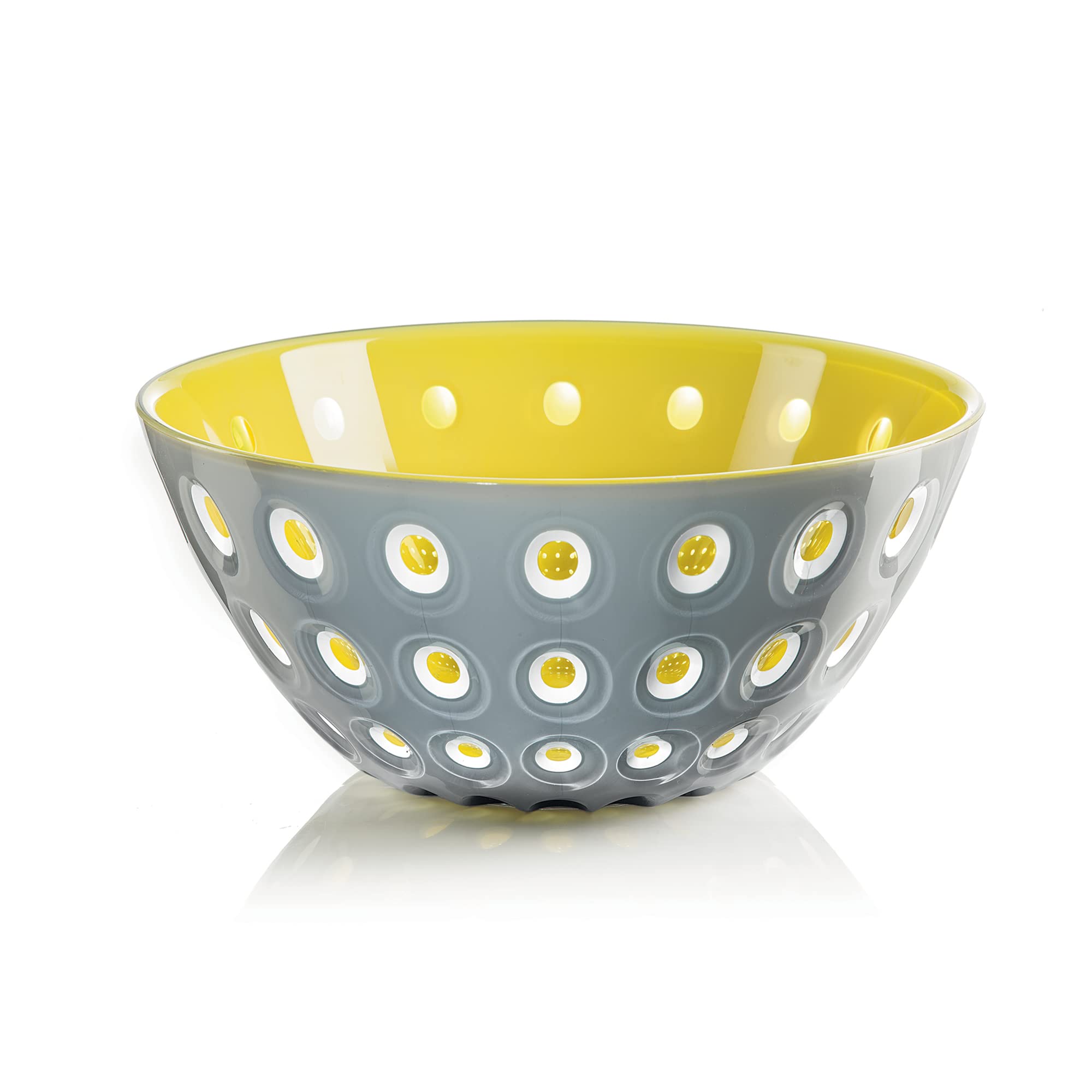 Guzzini 2794 LE MURRINE Bowls, SAN, Grey/Yellow