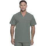 Amazon Com Dickies Essence Men Scrubs Top V Neck Dk630 Clothing