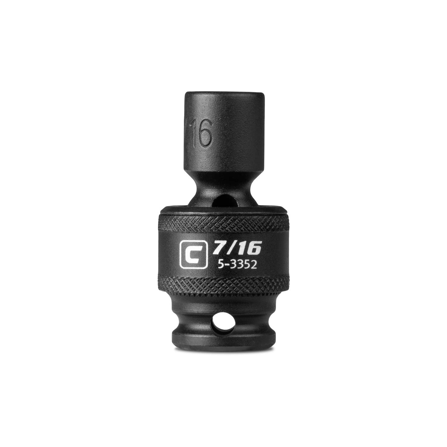 Capri Tools 7/16-Inch Universal Impact Socket, 3/8-Inch Drive, 6-Point, SAE, 5-3352