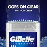 Gillette Clear Gel Cool Wave Antiperspirant Deodorant Men 70ml Pack of 6 view 5