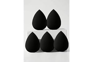 5PCS Multi-Functional Pink Makeup Sponges, Foundation Blending Sponges, Liquid/Cream/Powder Seamless Smooth, Water Drop Shape