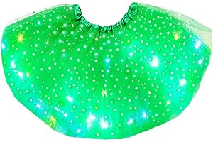 Nicute Light Up Tutu Led Layered Tulle Tutus Skirt for Women