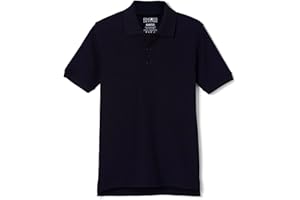 Educated Uniforms Boys 2T-20 Short Sleeve Pique Polo Uniform Shirt