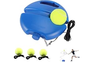 Tennis Practice Ball with String,2026 Upgraded Tennis Trainer Rebound Ball with 3 Long Rope Balls, Portable Solo Tennis Self 
