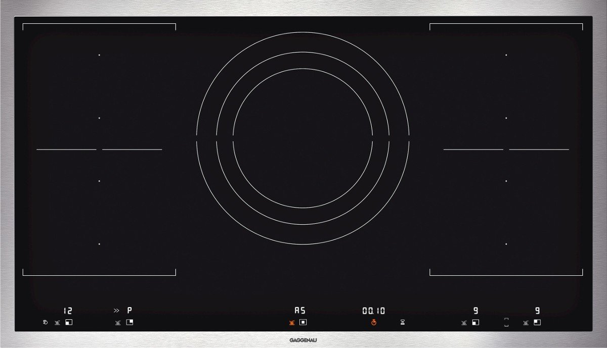 Gaggenau Hob Induction There 492 111 with Steel Frame, 90 cm Amazon.co.uk Kitchen & Home