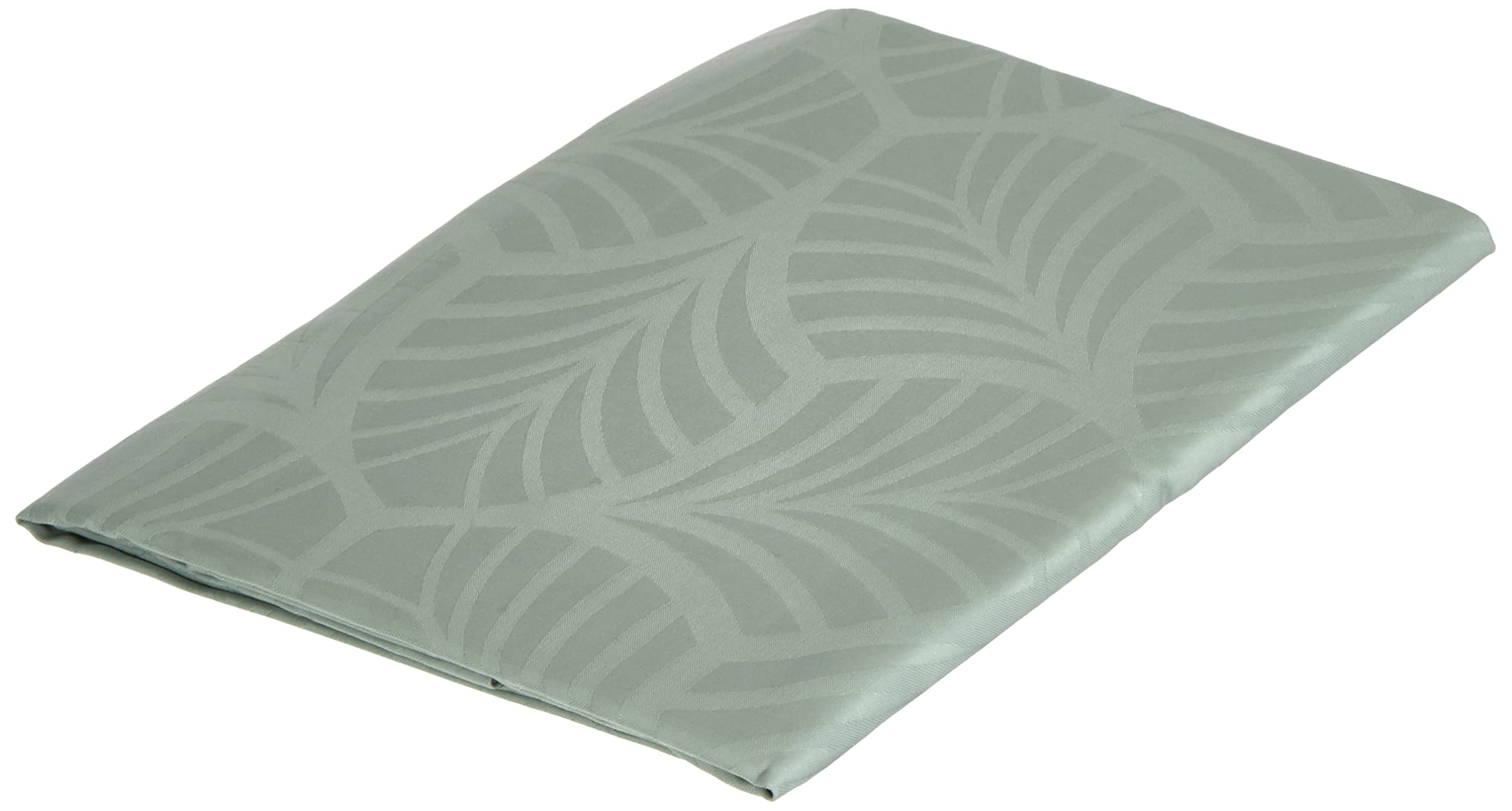 biberna 0676066 Bedding Pillowcase GOTS Jacqaurd Satin 1x 40 x 80 cm Mint — image 1