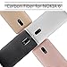 Nokia 6 Case, Demo [Scratch Resistant] Super Lightweight Ultra Slim Carbon Fiber Shock Absorption Soft TPU Protective Cover For Nokia 6 (Rose Golden)