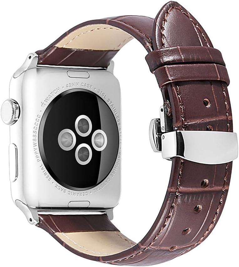 Leather Compatible/Replacement for Apple Watch Band 38mm 42mm 40mm 44mm iStrap Genuine Watch Strap Replacement Wrist Bracelet Sport Edition Series 4 3 2 1