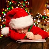 SULOLI Kids Santa Hat Plush Christmas Costume Party Costume Hat Ages 3-5 view 4