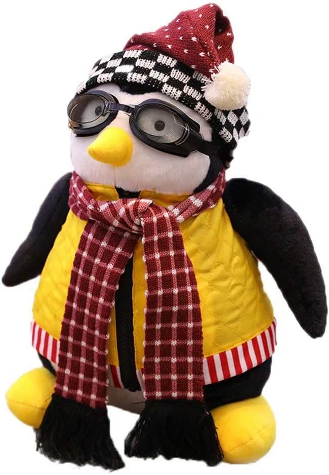 WWbaofu Penguin Plush - Stuffed Animal Toy - Joey's Friend HUGSY Plush Toys Penguin Rachel Stuffed Doll Toys for Kids Birthday