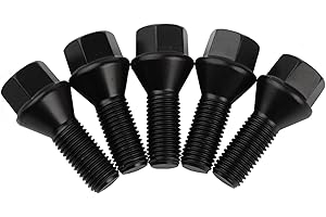 MARDARTH 14mm x 1.25 Wheel Lug Bolts OE Factory Lug Studs 36136781151 Compatible with F30 F35 F10 F25 X3 E70 X5, Pack of 5